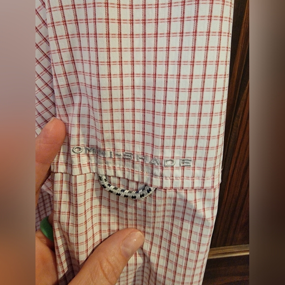 Men's PFG Super Tamiami Fishing Shirt. Embroidered OU - Picture 6 of 15